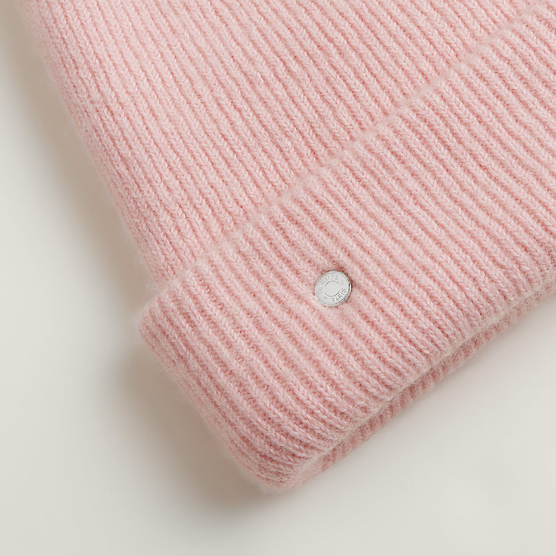 ニットキャップ 《リーサ・スラローム》 - ピンク | Hermès - エルメス